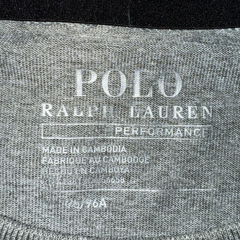 Mens Polo Ralph Lauren Gym  Performance Shirt MED - Picture 6 of 6